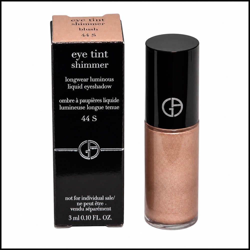 Giorgio Armani Eye Tint Shimmer Liquid Eyeshadow 44 S Blush 3ml 0.10oz New Box